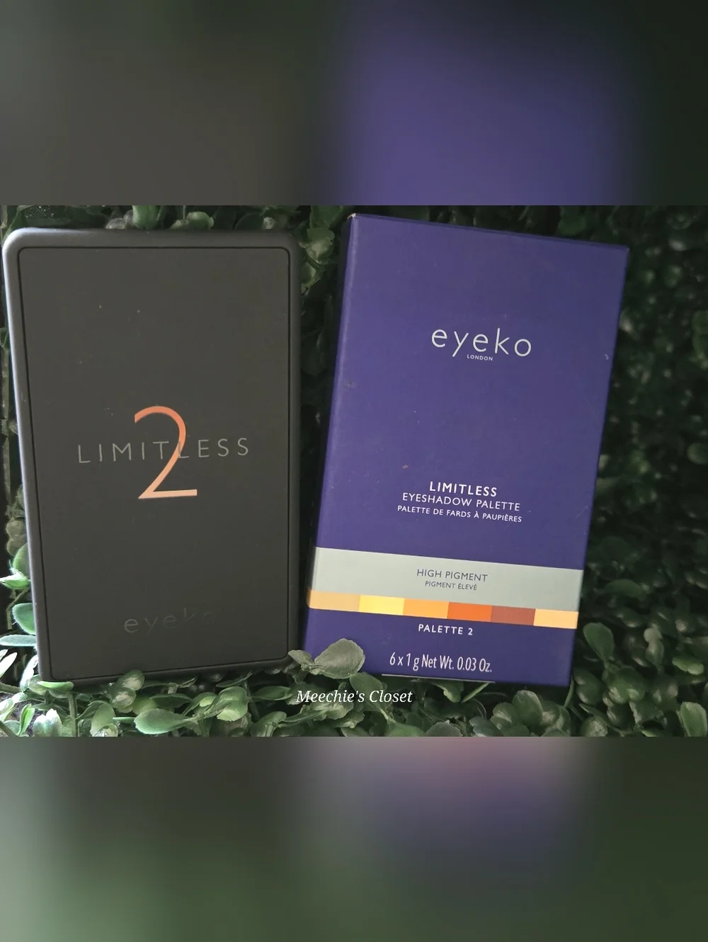 Eyeko Limitless 2 Eyeshadow Palette 6 Shades BNIB Full Size